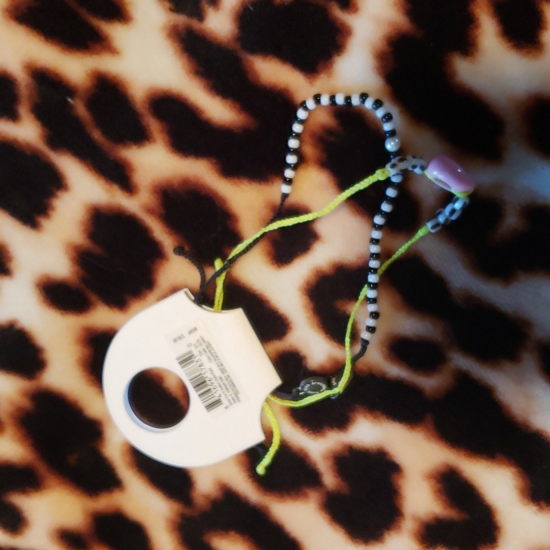 Seed Bead And Cowerie Shell Anklet